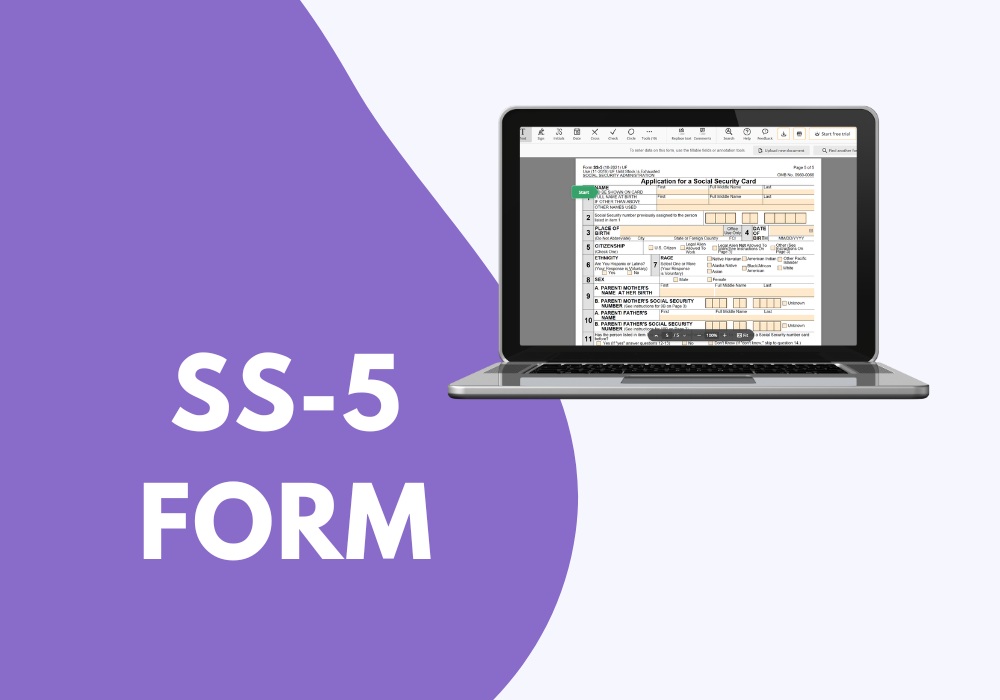 Form SS5 in PDF